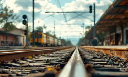 Manifestazione del personale ferroviario in Toscana