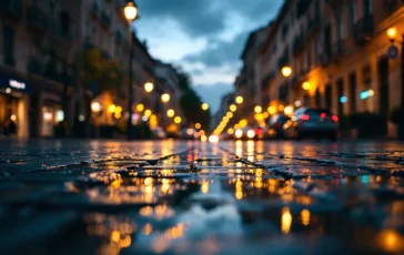 Manifestazione a Roma con disordini e forze dell'ordine