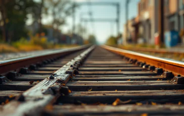 Immagine della scena della tragedia ferroviaria a Cernusco Lombardone