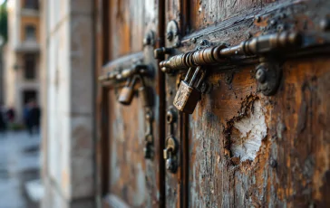 Atto di vandalismo alla basilica di Santa Maria delle Carceri