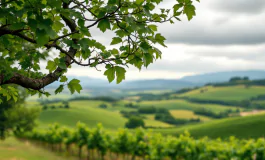 Immagine di venti di grecale che colpiscono la Toscana