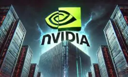 dalle 2025 01 28 114527 a dramatic conceptual illustration depicting the tension between a massive tech company nvidia and a rising chinese ai startup deepseek the scene copia 265x160