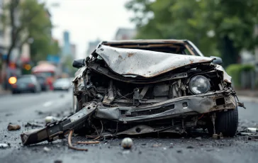 Poliziotti in servizio sulla bretella autostradale Ivrea-Santhià