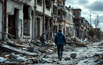 Andrea, imprenditore colpito da un tornado, riflette sul futuro