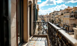 Claudia Chessa in fuga da un balcone a Malta