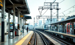 Immagine dei disagi sulla linea alta velocità a Bologna