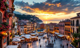 Immagine del Festival di Sanremo con artisti sul palco