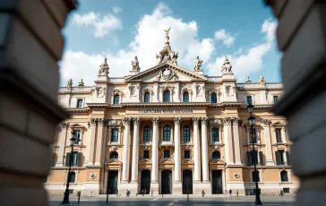 La ministra Santanché in un evento politico italiano