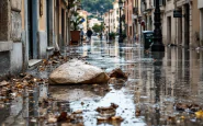 Immagine dei danni causati dal nubifragio all'Isola d'Elba