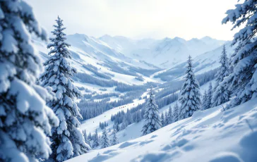 Scenari innevati di Roccaraso e Ovindoli