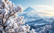 Postino dell'Etna affronta neve e lava nel suo lavoro