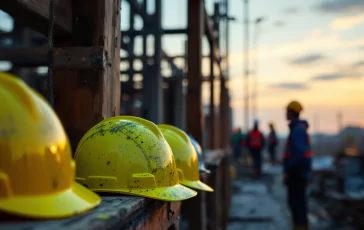 Giovani professionisti in un ambiente di lavoro sicuro