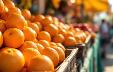 Immagine di arance simbolo nei sogni legati al cibo