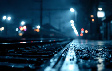 Tifosi in protesta a Udine durante l'assalto al treno