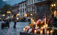 Cerimonia commemorativa a Bergamo per le vittime del Covid