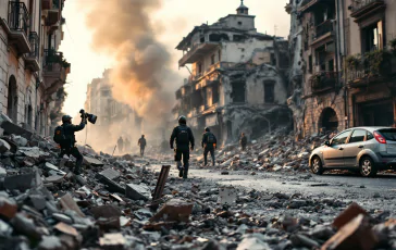 Palazzina crollata nel quartiere Monteverde a Roma