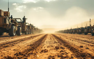 Immagine che rappresenta l'esercito italiano in azione