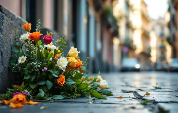 Immagine di un giovane vittima di un agguato a Napoli