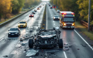 Uomo in pericolo di vita dopo incidente sull'Autolaghi