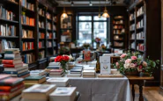 Serena Mazzini durante la presentazione del suo libro a Milano