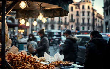 Tensione tra polizia e venditori di street food a Milano