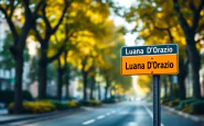 Strada dedicata a Luana D'Orazio in segno di tributo