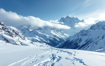 Scialpinisti travolti da una valanga sulle Dolomiti